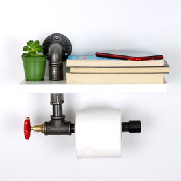 Hanah Home Portarrollos de papel higiénico Blanco